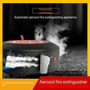 Extincteur automatique portable à aérosol chaud avec autocollant, dispositif d'extinction d'incendie de classe D à 10g de concentration - Product Image 2