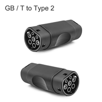 Adaptateur de charge EV ZENCAR Fast 32A 22KW 3 phases GBT vers prise Type 2 IP54 pour voitures européennes