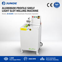 Machine à fraiser pneumatique pour laminaux JUNDE MensJeans 220V, facile à utiliser pour le rainurage des panneaux de meubles