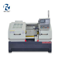 Tour CNC à lit plat de précision CK6140 - Usinage de haute précision des métaux pour les pièces d'arbre et de disque