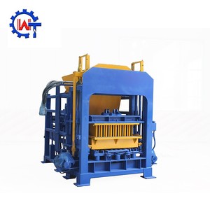 Machine automatique de fabrication de briques hydrauliques vibrantes QT4A-15 pour blocs de béton creux, pleins, pavés et emboîtables - Product Image 2