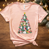 Vêtements propose des t-shirts pour hommes élégants et à séchage rapide, à thème de Noël, imprimés, en tricot léger, 100% polyester, vente en gros