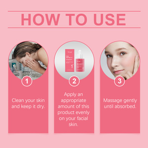 HEKO BEAUTY Set de Suero Facial Rosa 30ml con Niacinamida <span class=keywords><strong>10</strong></span>%, <span class=keywords><strong>Zinc</strong></span> <span class=keywords><strong>1</strong></span>% y Ácido Salicílico para Hidratar e Iluminar - Product Image 6