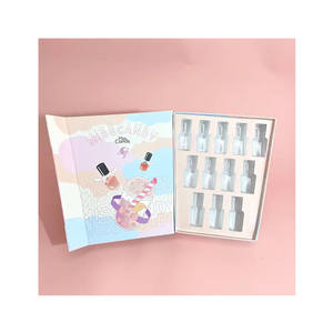 Ensemble de vernis à ongles en gel de luxe personnalisé Boîtes en papier cadeau de luxe à gaufrage mat pour vernis à ongles Huile <span class=keywords><strong>Tertio</strong></span> Shipping - Product Image 1
