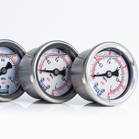 YN40 Axial Stainless Steel Seismic High Pressure Gauge for Liquid and Oil System
