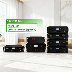 แบตเตอรี่ลิเธียมไอออนแบบแพ็ค 48V 100Ah 200Ah แบบติดตั้งบนแร็ค แบตเตอรี่โซลาร์เซลล์ 51.2v Lifepo4 ผู้ผลิตแบตเตอรี่ลิเธียม - Product Image 3