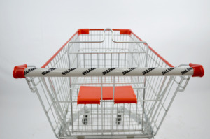 Carrito de compras de <span class=keywords><strong>metal</strong></span> a buen precio, carrito de compras de tamaño personalizado de supermercado popular, de venta al por mayor - Product Image 3