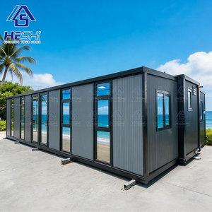 Casa Contenedor Moderna Modificada HESHi, Casa Contenedor Prefabricada Expandible Rectangular de 40 Pies en Venta - Product Image 1