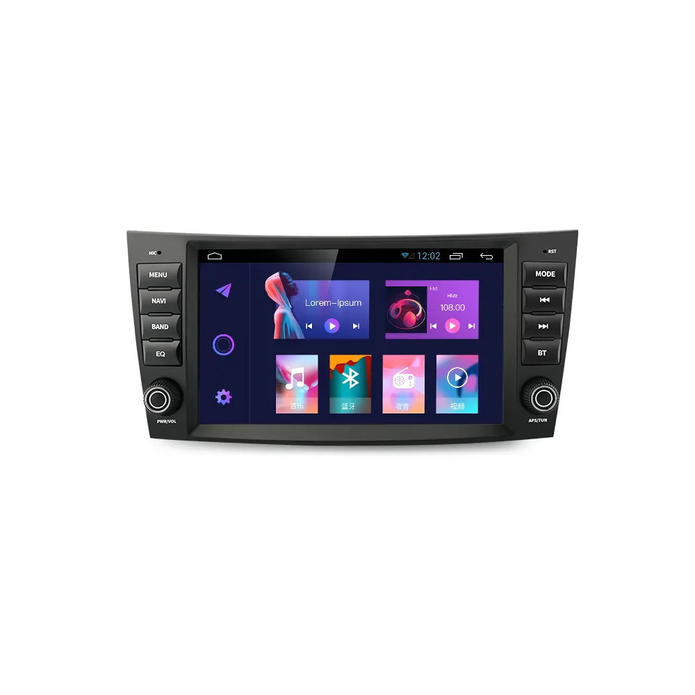 Android 11 Car Multimedia Player Radio GPS For Mercedes Benz E-Class W211 E200 E220 E240 E280/CLK W463 Auto Carplay