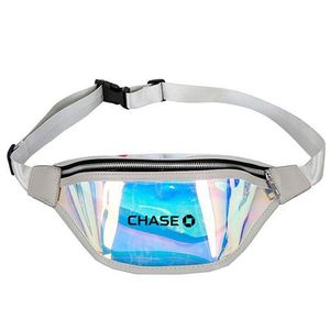 Riñonera de Moda Coreana Brillante con Efecto Láser Holográfico de PU, Novedad en Oferta - Product Image 1