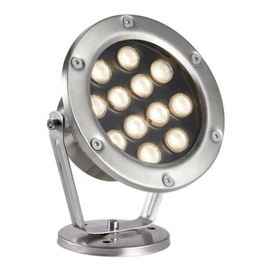 La vendita calda 12W Ip68 304 all'aperto sotto la <span class=keywords><strong>luce</strong></span> della fontana dell'acciaio inossidabile ha condotto la <span class=keywords><strong>luce</strong></span> della fontana - Product Image 1