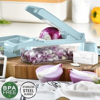 Hete Verkopende Keuken Gadget Groente Spiralizer Shredder Handmatige Groentechopper Cutter Aardappel Ui Mandoline Groentesnijder