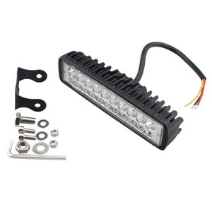 IP67 Waterproof Yellow und White Two-farbe 27W 6 Inch LED Work Light Bar