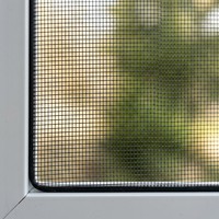 Malla de alta calidad para ventanas y mosquiteras de fibra de vidrio se pueden personalizar para adaptarse a puertas y ventanas de edificios.