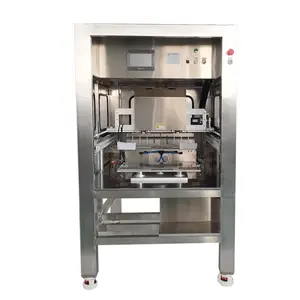 Ultrasonic food cutting machine for cutting hard and soft cheeses nuts and fruits