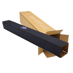 Cajas Rectangulares Largas de Cartón con Impresión de Logotipo Personalizado, Embalaje para Película de Protección de Ventanas, Cartón <span class=keywords><strong>Blanco</strong></span> Resistente para Embalaje - Product Image 1