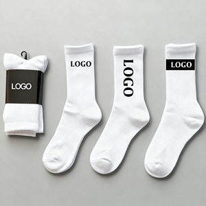 Biểu Tượng Tùy Chỉnh Các Nhà Sản Xuất Thiết Kế Dày Thoáng Khí Mềm Hữu Cơ Unisex Thể Thao Biểu Tượng Tùy Chỉnh Crew Vớ Thể Thao/Thiết Kế Miễn Phí - Product Image 1