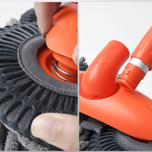 Wholesale Rotating Car Wash Mop Double <b>Brush</b> Head Auto Supplies Roof Window Cleaning Accessories - Product Image 4