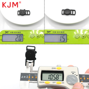 KJM strap azier fähige 10-mm-Abreißschnalle Verstellbarer Kunststoff verschluss Schnell verschluss für Kamera gurt Haustier halsband - Product Image 5