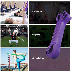 KWO Fitness – Ensemble de bandes de résistance en tissu élastique de latex pour tractions assistées, équipement de gym à domicile en gros avec logo - Product Image 4