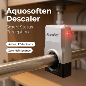 Aquosoftener Dispositivo Magnetico Elettronico Anti-Calcare a Morsetto per Tubi, Apparecchio per il Trattamento dell'Acqua e la Protezione da Incrostazioni - Product Image 1
