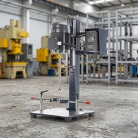 0,55 pour un disperser de laboratoire à haute vitesse de petite taille de 20 L, machine à mélanger la peinture avec un réservoir de 2 L gratuit