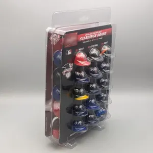 Mini-Schlaghelm Stehbrett Baseballhelm Souvenir-Set