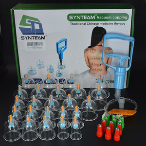 PZ grosir diskon besar cangkir Hijama portabel alat pijat bekam terapi 24 buah Set bekam - Product Image 2
