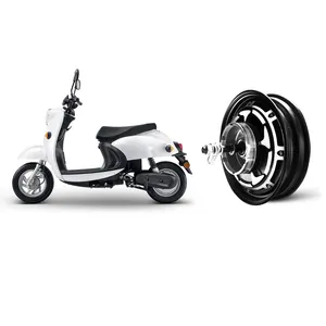 Motore elettrico a 12 pollici 10 pollici 3000W 72v 36v ad alta velocità senza spazzole Dc Scooter elettrico mozzo ruota moto