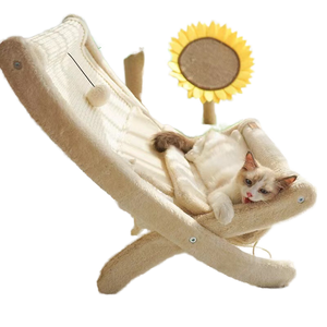 All-In-One-Jahreszeiten <span class=keywords><strong>Cat</strong></span> Scratching Board Sofa Holznest und Klettergerüst Sisal Großhandel Katzen bett für Katzen nest - Product Image 1