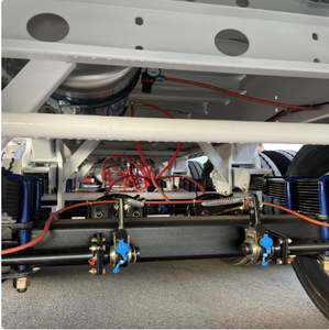 Nouveau produit 3 unités 40 pieds semi-remorque à plat 30 pieds 40 pieds 20 pieds transport de conteneurs d'exportation avec 12 serrures tournantes en vente - Product Image 3