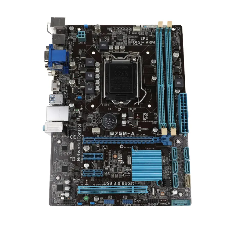 TECMIYO B75 B75M PLUS Motherboard DDR3 16GB Support for Intel Core i7 /i5/i3 Processors in the LGA1155 Motherboard