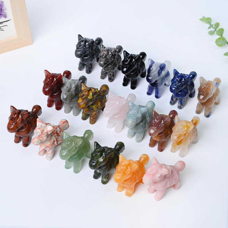 New Style Horse Crystal Semi Precious
