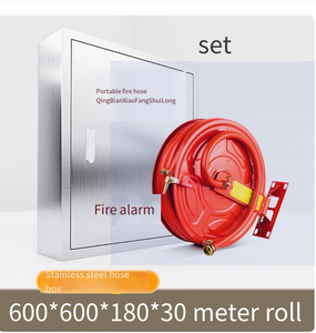 Armario para Hidrante Contra Incendios 80x65x24cm, Acero Inoxidable, Caja Resistente para Equipo de Extinción de Incendios - Product Image 6