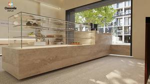 Piccola caffetteria, panetteria e Bubble Tea Shop Interior Design completo Design e soluzioni di costruzione per negozi compatti Design caffetteria - Product Image 5