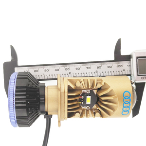 Siêu Ánh Sáng Sáng Tập Trung H4 LED Ống Kính Máy Chiếu 14000lm 130W 6000K Cắm Và Chơi Với Chất Lượng Cao Người Hâm Mộ Đèn Pha Cho Nâng Cấp - Product Image 6