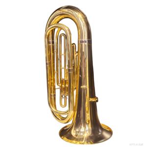 <span class=keywords><strong>Tuba</strong></span> à 3 pistons en laque dorée Eastern Music - Product Image 1