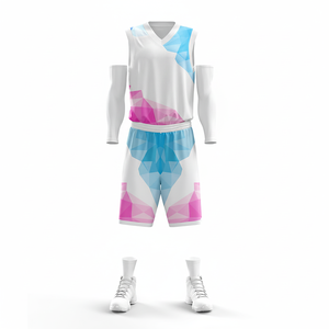 Pakistan Made Basketball Uniform Team <b>Shirt</b> And Sublimation Shorts Customized Color Basketball Uniform - Product Image 1