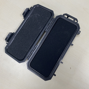 DSF57 Wholesale EDC Mini Box Black Plastic Waterproof Storage <b>Case</b> Custom Logo Portable <b>Hard</b> <b>Shell</b> Protective Carry <b>Case</b> - Product Image 1