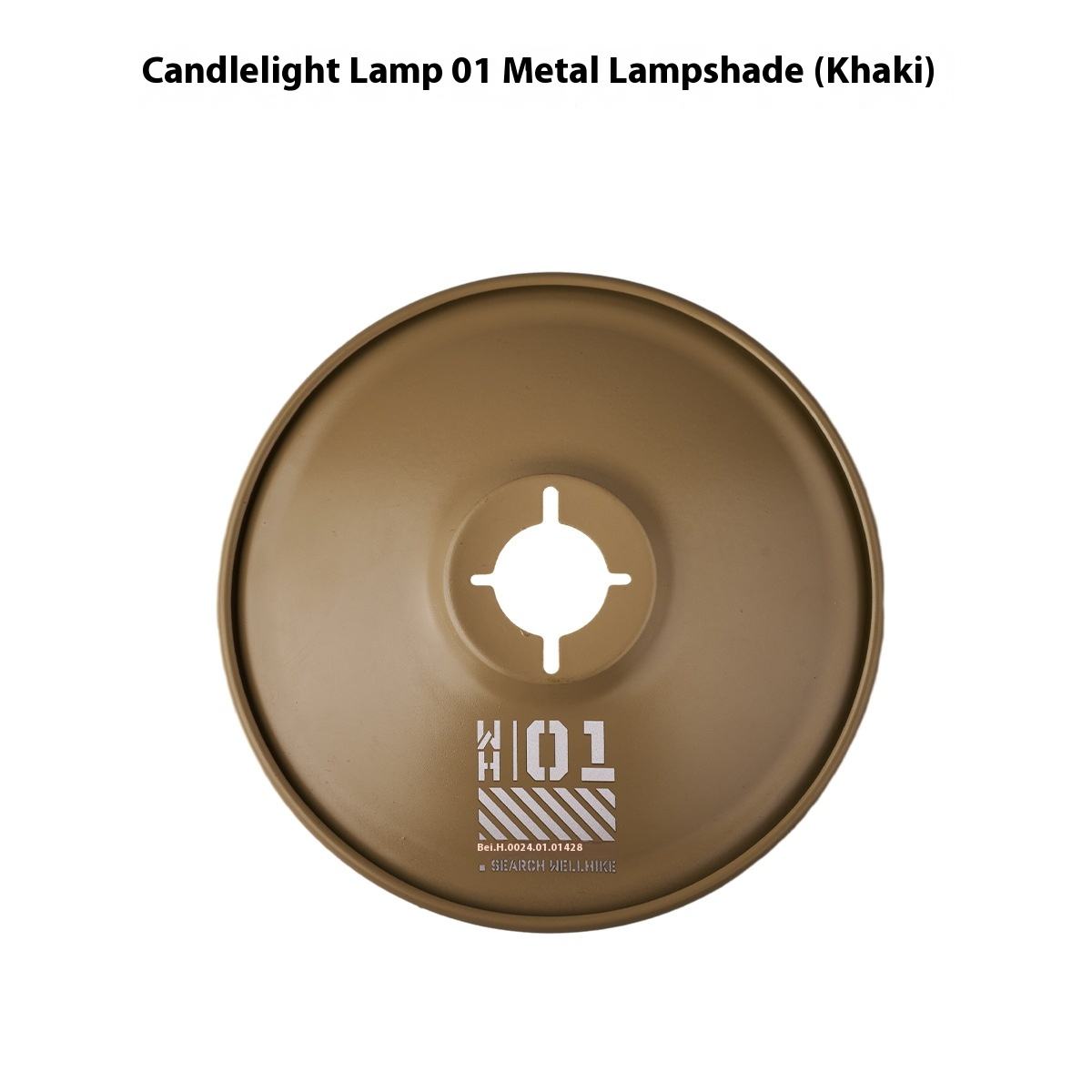 01 Abat-jour Métal Kaki