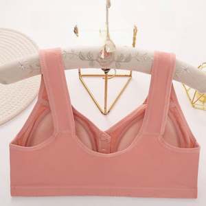 Nuovo <span class=keywords><strong>Reggiseno</strong></span> Sexy in Pizzo Senza Coppe con Rete Traspirante Rosso Borgogna - Product Image 3