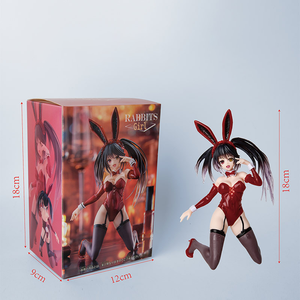 ฟิกเกอร์อนิเมะสาวอะนิเมะตุ๊กตากระต่ายผู้หญิง18ซม. เดท A Live tokisaki <span class=keywords><strong>Kurumi</strong></span> yatogami tohka - Product Image 6