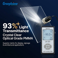 Proveedor de Materiales Publicitarios, Láminas Acrílicas de Grado Comercial, Tamaño y Color Personalizados, Borde Pulido, 3mm, Corte a Medida, Alta Transmisión de Luz
