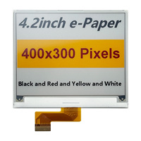 Módulo de Pantalla de Tinta Electrónica SSD1619 de 4.2 Pulgadas, 400x300, Amarillo, Rojo, Blanco, Negro, Etiqueta de Precio de Tinta Electrónica para ESL