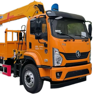 Grúa de Camión Shacman <span class=keywords><strong>Xuande</strong></span> X9 de Eje Único y 8 Toneladas, Motor Yuchai de 200HP, Brazo de 5 Secciones, Radio de 18.5m - Product Image 1