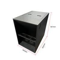 Subwoofer Professionnel Passif Son Audio, Système Simple 21 Pouces Grande Armoire en Contreplaqué pour Sub 21" – Stock d'Usine 2025 à Prix Abordable