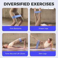Bande de résistance pour exercices de fessiers, cuisses et jambes, antidérapante, pour yoga, squats profonds, entraînement des fessiers, équipement de fitness et massage santé