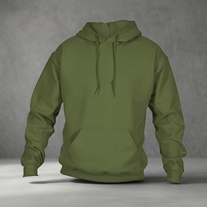 Custom <b>Crewneck</b> Terry Sweatshirt OEM Cotton Blank Hoodies Unisex Plus Size Men's Long Length Letter Pattern Manufacturers - Product Image 3