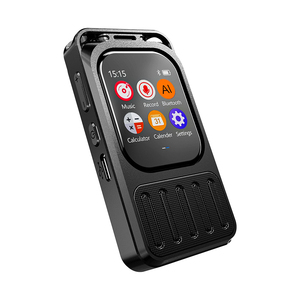 Grabadora de <span class=keywords><strong>voz</strong></span> V78 AI, reproductor de <span class=keywords><strong>MP3</strong></span>, aplicación de conexión de <span class=keywords><strong>voz</strong></span> <span class=keywords><strong>a</strong></span> <span class=keywords><strong>texto</strong></span>, grabación de activación de <span class=keywords><strong>voz</strong></span>, pantalla táctil, grabación prolongada de 1200mAh - Product Image 1