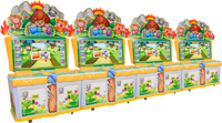 Animal Race Video Amusement Arcade Carnival Soft Playground Machine de jeu à pièces Lucky Draw Lottery Ticket Game Machine à vendre